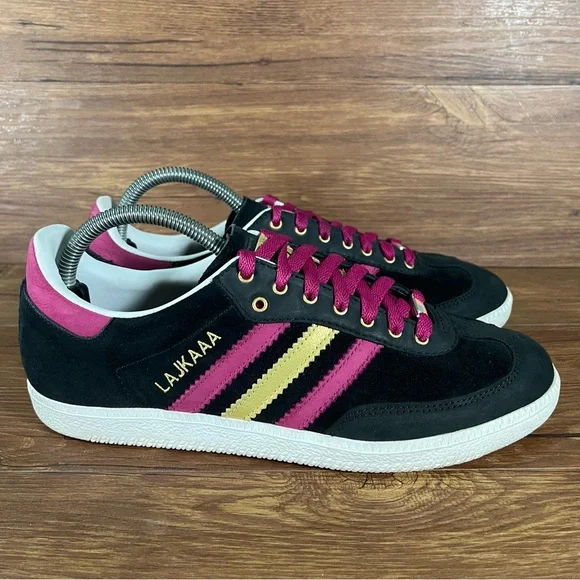 adidas | Shoes | Adidas Samba Miadidas Custom Leather Sneakers Womens Size  9 Shoes Vintage | Poshmark